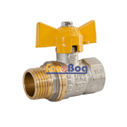Кран кульовий для газу Santan 607, 1/2'' ЗВ ЖМ