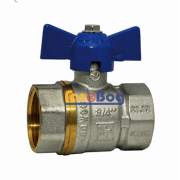 Кран кульовий для води Santan 602, 3/4" ВВ СМ