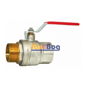 Кран кульовий для води Santan 605, 1 1/2" ЗВ ЧР, Premium