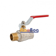 Кран кульовий для води Santan 605, 1/2" ЗВ ЧР, Premium