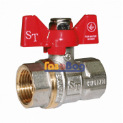 Кран кульовий для води Santan 602, 1/2" ВВ ЧМ, Professional
